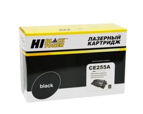 [Расходные материалы] Hi-Black CE255A  Картридж для LJ P3015  ресурс 6000 стр.