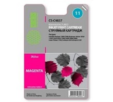 Cactus C4837  Картридж №11  для  HP 2000/2500;1000/1100/1200/2200/2300, пурпурный