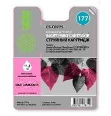 CACTUS C8775 Картридж струйный Cactus CS-C8775 светло-пурпурный для №177 HP PhotoSmart 3213/3313/8253/C5183/C6183 (11,4ml)