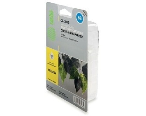 [расходные материалы] CACTUS - Картридж Cactus CS-C9393 №88 желтый (29мл) для HP DJ Pro K550