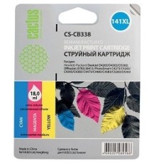 Cactus CB338  Картридж (CS-CB338) №141 XL (трехцветный) для DeskJet D4263/D4363/D5360