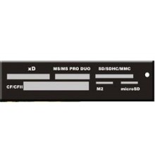Внешний картридер USB 2.0 Card reader SD/SDHC/MMC/MS/microSD/xD/CF, 3.5
