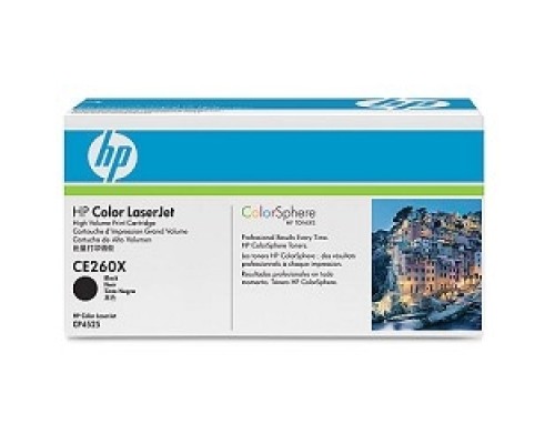 [Расходные материалы] HP CE260X Картридж ,Black{CLJ CP4525, Black, (17000стр.)}