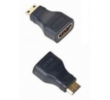 Gembird Переходник HDMI-miniHDMI  19F/19M, золотые разъемы, пакет [A-HDMI-FC]