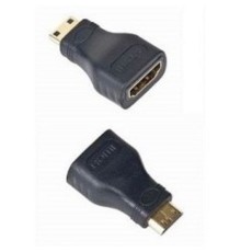 Gembird Переходник HDMI-miniHDMI  19F/19M, золотые разъемы, пакет [A-HDMI-FC]
