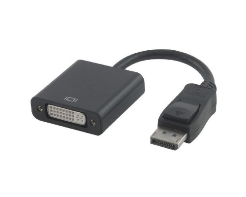 [переходник] Gembird Переходник DisplayPort - DVI , 20M/19F, пакет черный [A-DPM-DVIF-002]