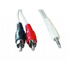 Кабель аудио Gembird, джек3.5 / 2xRCA, 1.5м [CCA-458]