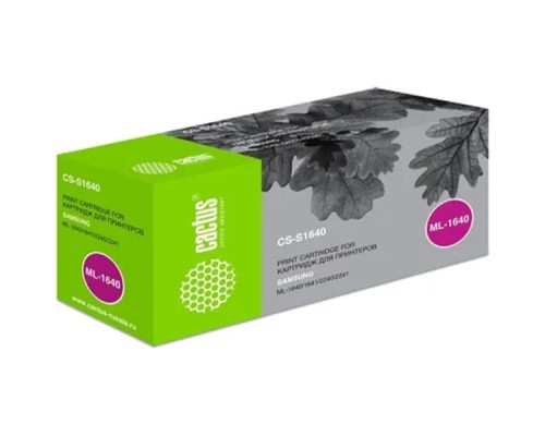 [расходные материалы] CACTUS MLT-D108S Картридж (CS-S1640) для  ML-1640/ 1641/ 2240/ 2241, черный, 1500 стр.