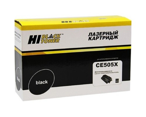 [Расходные материалы] Hi-Black CE505X/Canon №719H  Картридж HB-CE505X для  LJ P2055D/2055DN/2055X, 6.5к
