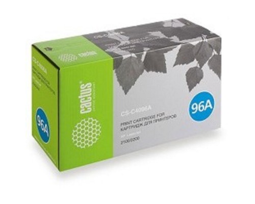 [расходные материалы] C4096A_CACTUS Картридж (CS-C4096A) для принтеров HP LaserJet 2100/2200. 5000 стр. черный