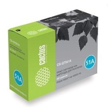 CACTUS Q7551A Картридж (CS-Q7551A) для LJ P3005/M3027mfp/M3035mfp (6500 стр.)