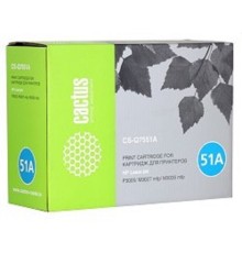 CACTUS  CS-Q7551XS Картридж (CS-Q7551XS) для LJ P3005/M3027mfp/M3035mfp (13 000 стр.)
