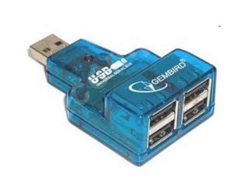 [Контроллер] Gembird HUB USB2.0 Mini 4-port [UHB-CN224]