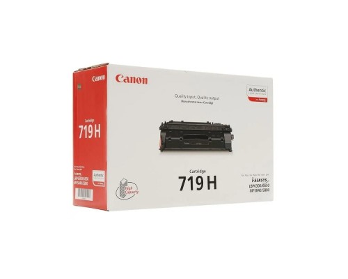 [Расходные материалы] Canon Cartridge 719H 3480B002 Картридж для LBP 6300dn/6650dn, MF 5840dn/5880dn, Черный, 6400 стр.