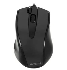 A-4Tech Мышь N-500F V-TRACK (серый глянец/черный) USB, 3+1 кл.-кн.,провод.мышь [641866]