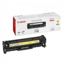 Canon Cartridge 718Y  2659B002 Картридж для Canon LBP7200Cdn/MF8330Cdn/MF8350Cdn, Желтый, 2900стр.
