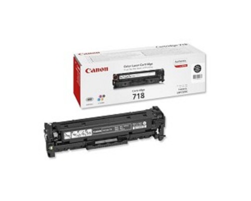 [Расходные материалы] Canon Cartridge 718Bk  2662B002 Картридж для Canon LBP7200Cdn/MF8330Cdn/MF8350Cdn, Черный, 3400 стр 