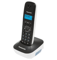 Panasonic KX-TG1611RUW (белый) {АОН, Caller ID,12 мелодий звонка,подсветка дисплея,поиск трубки}