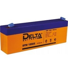 Delta DTM 12022  (2.2 А\ч, 12В) свинцово- кислотный аккумулятор  