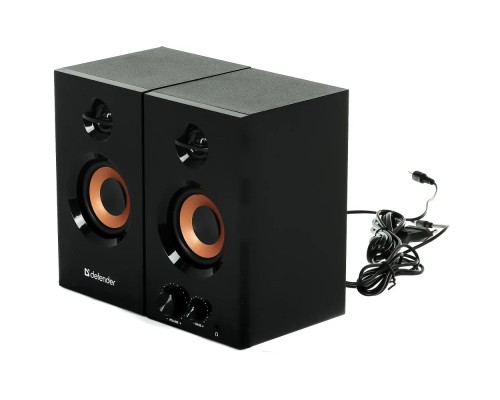 [Колонки] Defender AURORA S20 { 2x10 Вт RMS,20-20000 Гц, разъём для наушников } [65419]