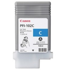 Canon PFI-102C 0896B001 Картридж для Canon imagePROGRAF iPF605, iPF610., iPF650, iPF655, iPF710, iPF750, iPF755, LP17, iPF510, Голубой, 130 мл.