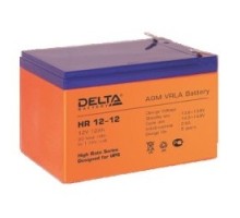Delta HR 12-12 (12 А\ч, 12В) свинцово- кислотный  аккумулятор