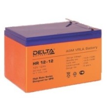 Delta HR 12-12 (12 А\ч, 12В) свинцово- кислотный  аккумулятор