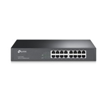 TP-Link TL-SF1016DS 16-портовый Fast Ethernet настольный/монтируемый в стойку коммутатор