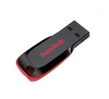 SanDisk USB Drive 16Gb Cruzer Blade SDCZ50-016G-B35 {USB2.0, Black-Red} 
