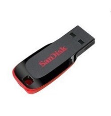 SanDisk USB Drive 16Gb Cruzer Blade SDCZ50-016G-B35 {USB2.0, Black-Red} 