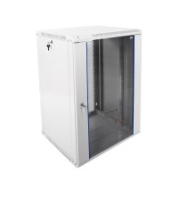 ЦМО Шкаф телекоммуникационный настенный разборный 18U (600х520) дверь стекло (ШРН-Э-18.500) (1 коробка)