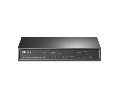 [Сетевое оборудование] TP-Link TL-SF1008P Настольный коммутатор с 8 портами 10/100 Мбит/с (4 порта PoE+)