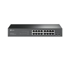 TP-Link TL-SG1016D Коммутатор с 16 гигабитными портами для размещения на столе или в стойке