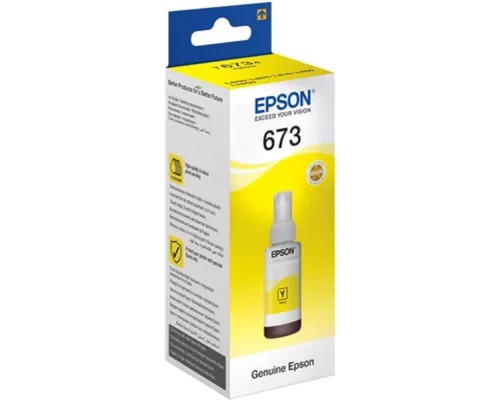[Расходные материалы] EPSON C13T67344A/C13T673498 Чернила для L800/1800 (yellow) 70 мл 