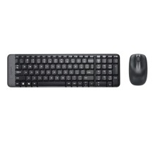 920-003169 Logitech Клавиатура + мышь Wireless Combo MK220 Black USB оригинальная заводская гравировка RU/LAT 