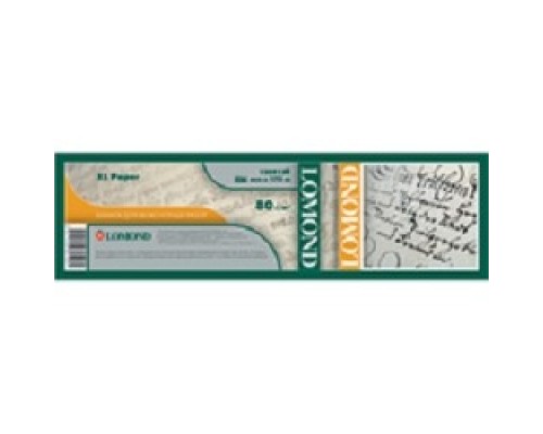 [Бумага] LOMOND 1209128 бумага инженерная в рулоне, 80 г/м2, 594мм х 175 м, матовая 