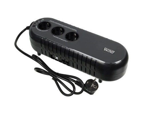 [ИБП] PowerCom WOW-500U ИБП {OffLine, 500VA / 250W, Tower, 3xEURO, USB} (37370)