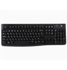 920-002522 Logitech Клавиатура K120 Black USB оригинальная заводская гравировка RU/LAT