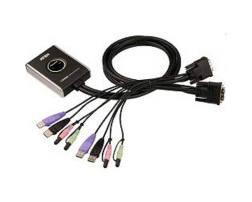 [Переключатель] ATEN CS682(-AT(С)) 2-х-портовый USB 2.0 DVI KVM KVM-переключатель