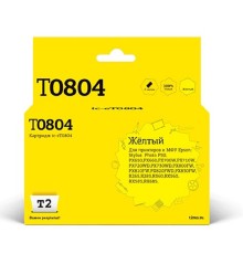 T2 C13T08044010 Картридж T2 (IC-ET0804) для  EPSON Stylus Photo P50/PX660/PX720WD/PX820FWD, желтый с чипом