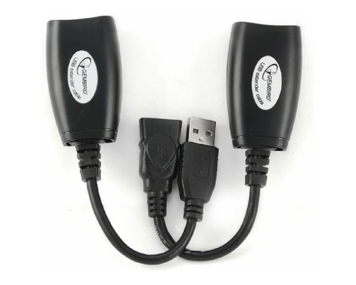 [кабели] Gembird UAE-30M USB 2.0 кабель удлинительный AM/AF/RJ45Fx2  по витой паре