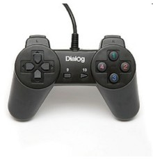 Dialog Action GP-A01, черный {Геймпад, 10 кнопок, USB}