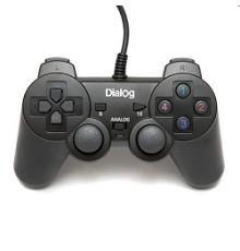 Dialog Action GP-A11, черный {Геймпад, вибрация, 12 кнопок, USB}