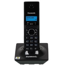 Panasonic KX-TG1711RUB (черный) {АОН, Caller ID,12 мелодий звонка,подсветка дисплея,поиск трубки}