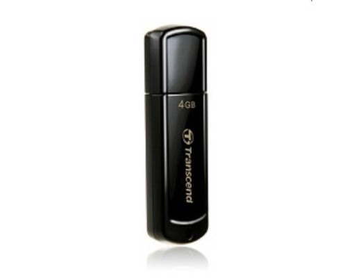 [Носитель информации] Transcend USB Drive 4Gb JetFlash 350 TS4GJF350 черный {USB 2.0}