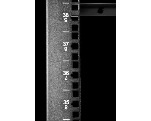 [Монтажное оборудование] ЦМО Стойка телекоммуникационная серверная 42U, глубина 1000 мм,цвет черный (СТК-С-42.2.1000-9005) (2 коробки)