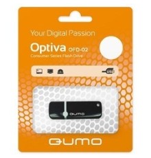 USB 2.0 QUMO 8GB Optiva 02 Black [QM8GUD-OP2-black]