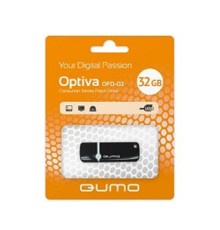 USB 2.0 QUMO 32GB Optiva 02 Black [QM32GUD-OP2-black]