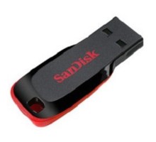 SanDisk USB Drive 32Gb Cruzer Blade SDCZ50-032G-B35 {USB2.0, Black/Red}