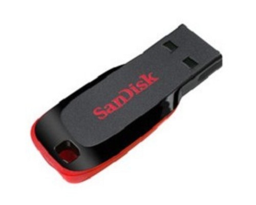 [носитель информации] SanDisk USB Drive 32Gb Cruzer Blade SDCZ50-032G-B35 {USB2.0, Black/Red}